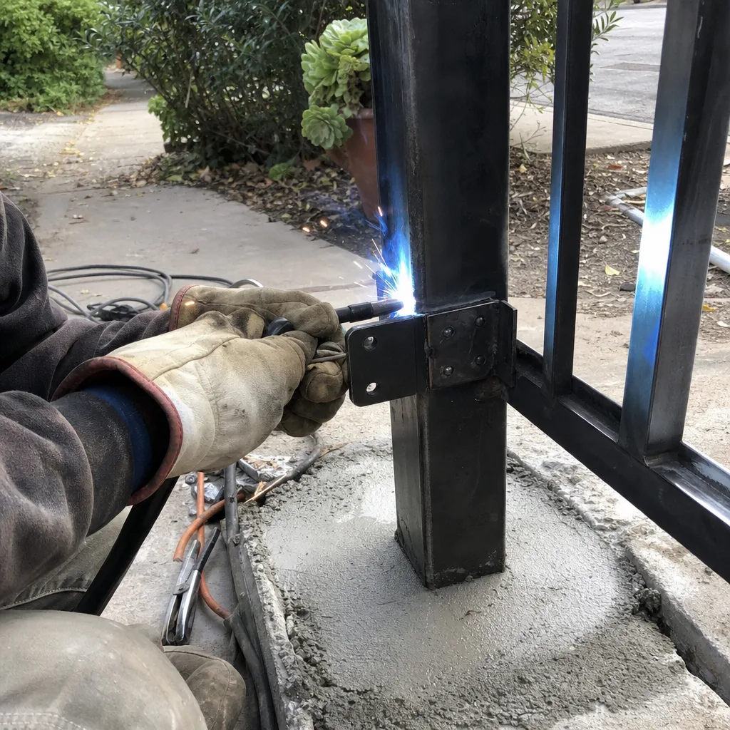 Pedestrian Gate Installation