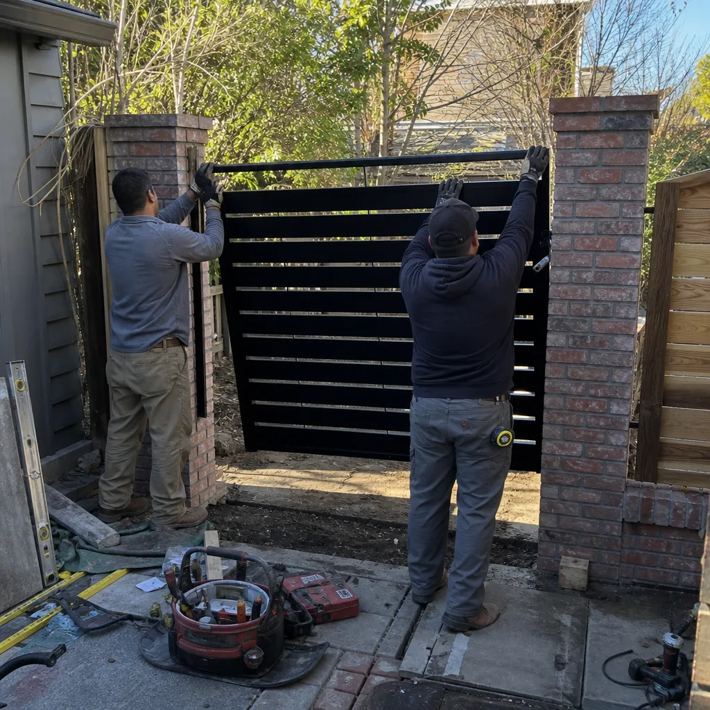 Sliding Gate Installation