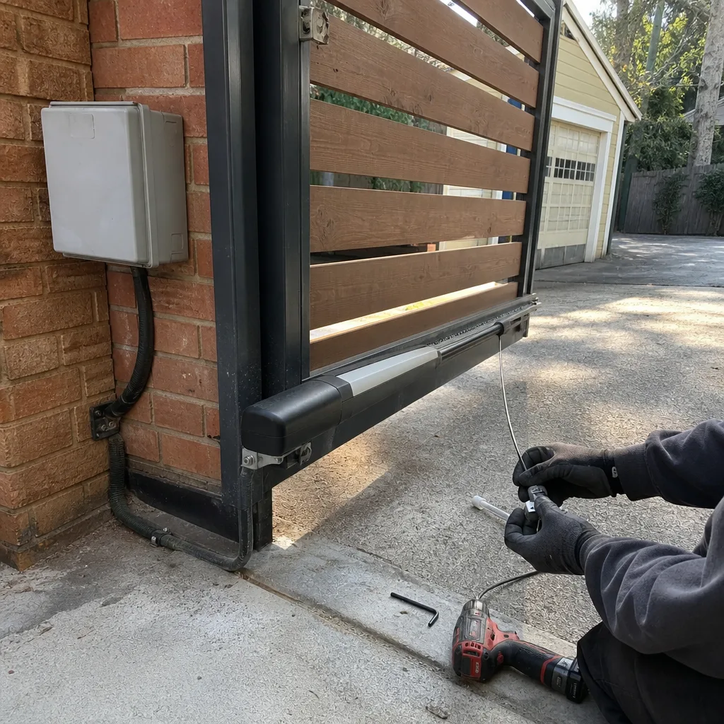 Double Gate Installation